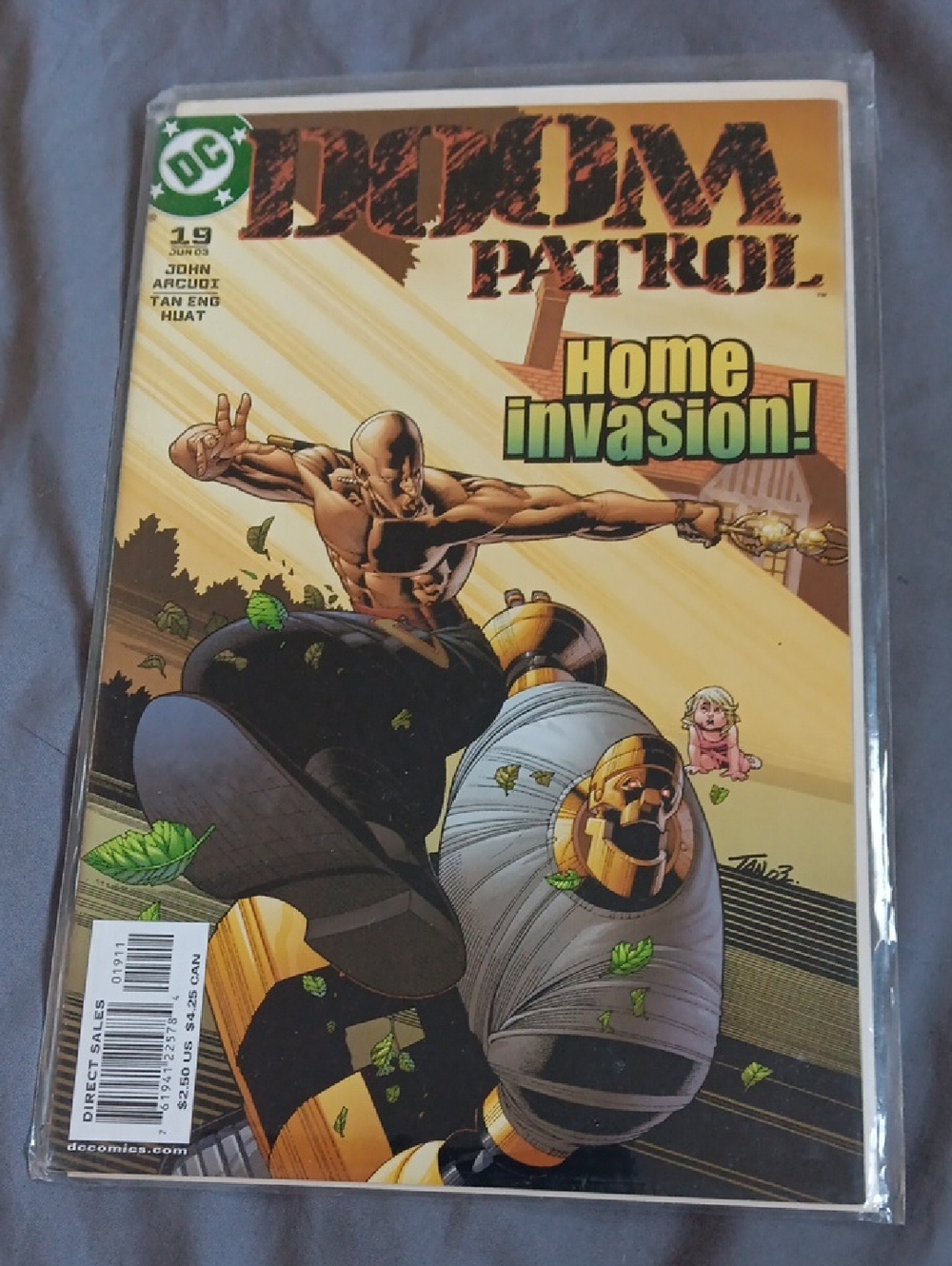 DC Doom Patrol Comic # 19 Home Invasion